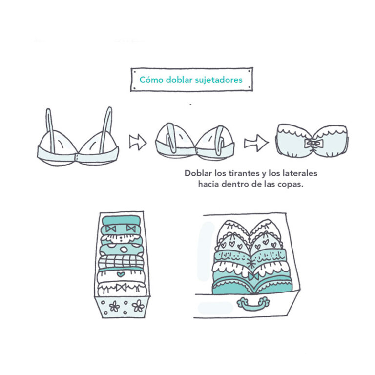 Cómo doblar la ropa, la felicidad después del orden - Una Casa Diferente